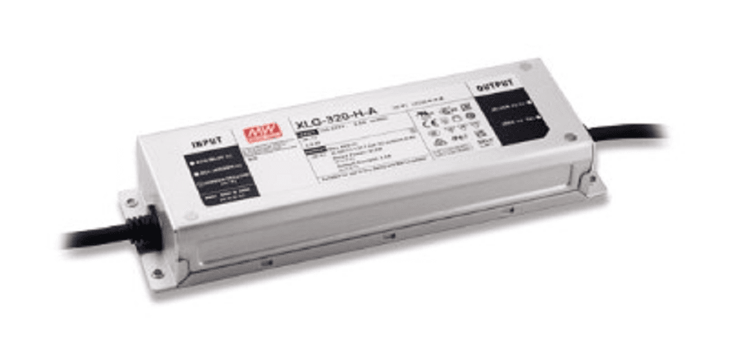 Источник питания AC-DC, 312Вт, стабилизатор тока, IP67, вход 100…305В AC, 47…63Гц, ККМ, выход 5600(2800…7420)мА/30…56В, изоляция 3750В AC, в кожухе 246х77х39.5мм, -40…+85°С (корпус), встр. потенциометр