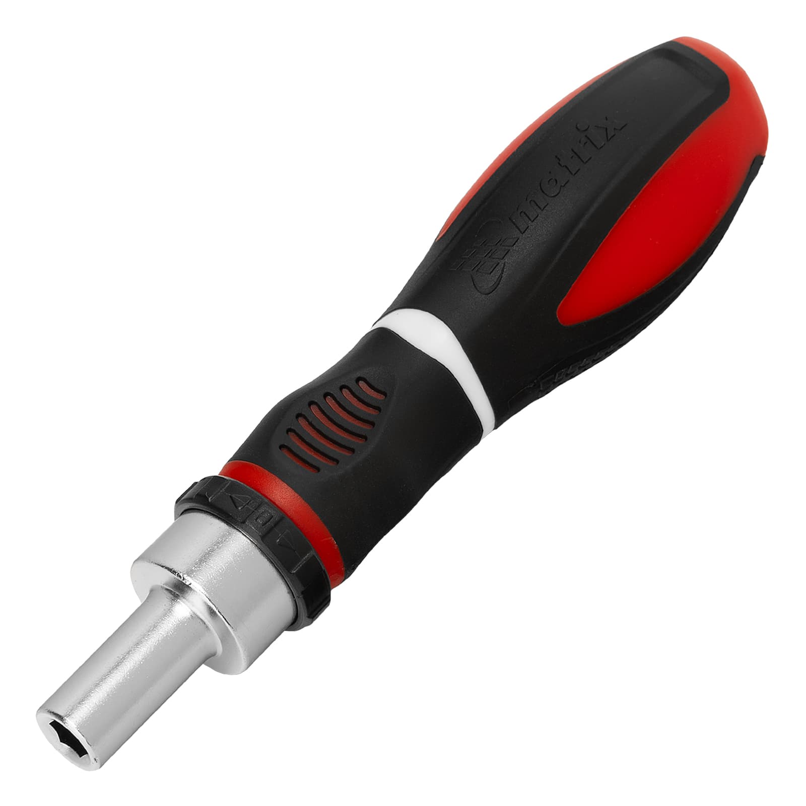 Отвертка-реверс + биты, 12 пред., PH + SL + PZ + Torx, CrV, 2к рукоятка