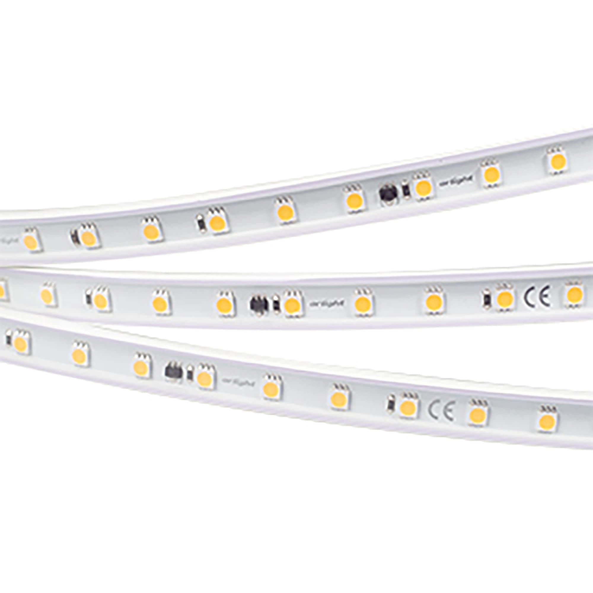 Лента светодиодная 8 Вт/м 230В IP65 3000K 54LED/м ARL-B54-15.5mm SMD 5060 10 м