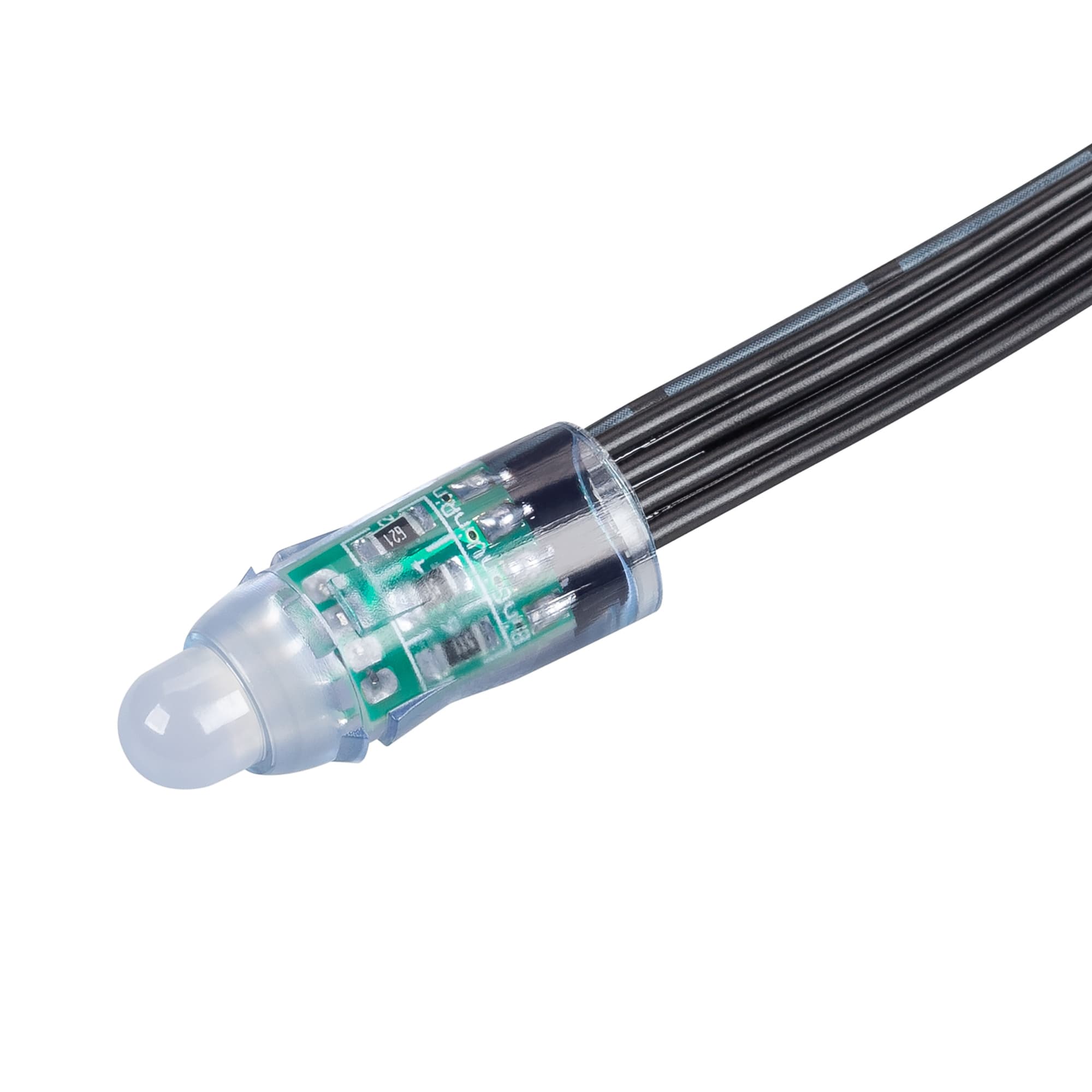 Модуль герметичный ARL-UVR-D12 12V RGB 0.3W IP67 90 deg пластик 5 лет