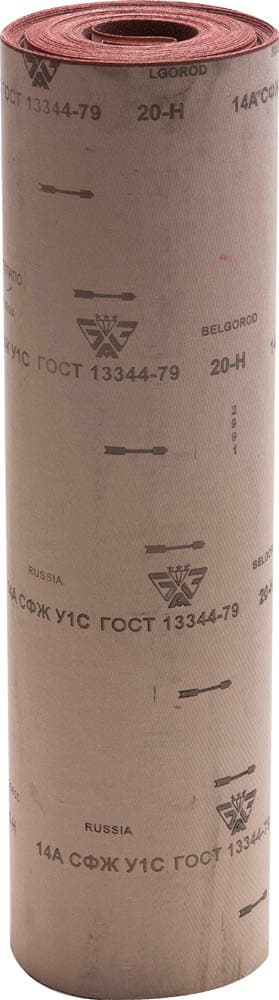 Рулон шлифовальный, на тканевой основе, водостойкий, KK19XW 20-H (Р70), 800мм,30м