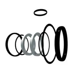 Комплект уплотнений EPDM для шаровых кранов BVD46 D32 COMER (Италия)