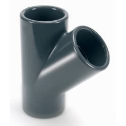 Тройник D90/45 PVC-U PN16 COMER (Италия)
