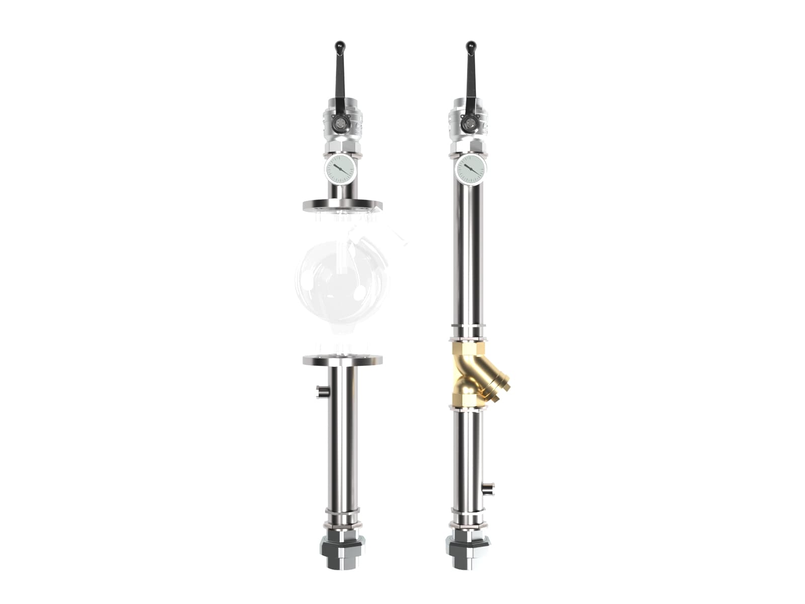 Группа насосная NGSS-50 G 2' прямая без смесителя, нерж. сталь