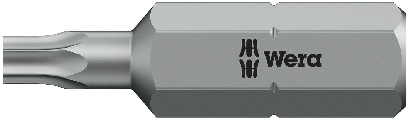 Бита 867/1 Z TORX BO с отверстием под штифт вязкая твердость хвостовик 1/4 C 6.3 TX 9X25 мм