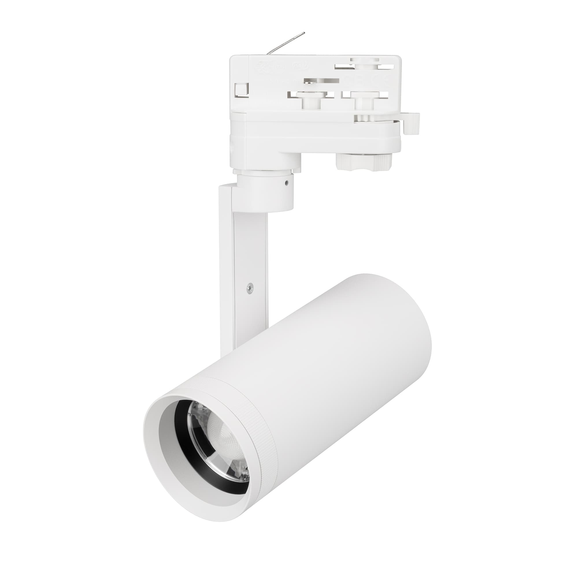 Светильник LGD-URANUS-4TR-R65-10W 3500K-MIX WH, 20-50 deg, side holder, 230V, IP20, металл, 5 лет