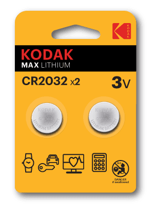 Батарейка CR2032-2BL MAX Lithium (60/240/43200)