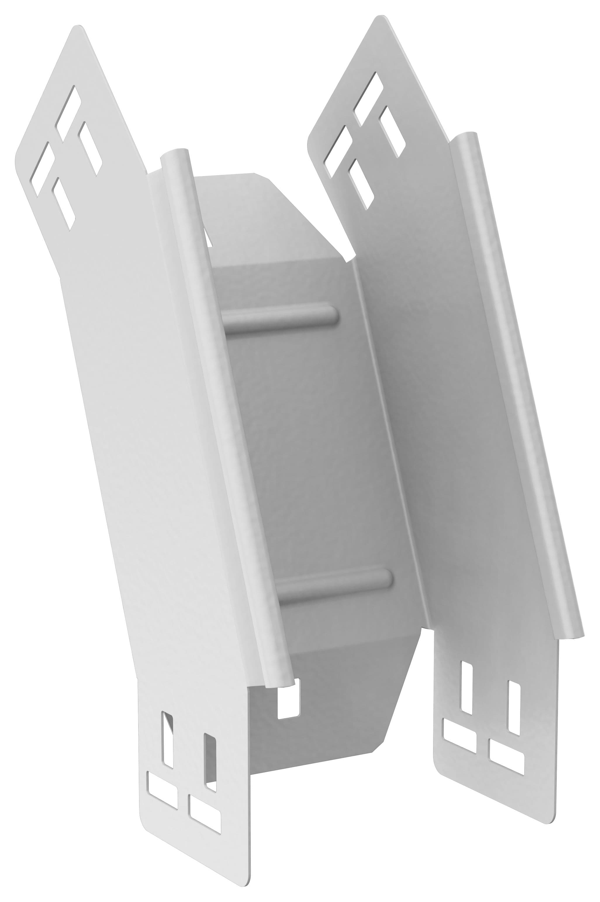ESCA 7 Поворот верт. внеш. 45град 80х100-1,5 RAL 9016 IEK