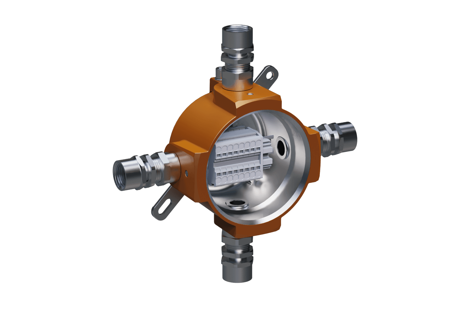 Коробка КР-В-100 4хJP2mK+2хJP2PEmK CGM25FDn25NPM(A-D)