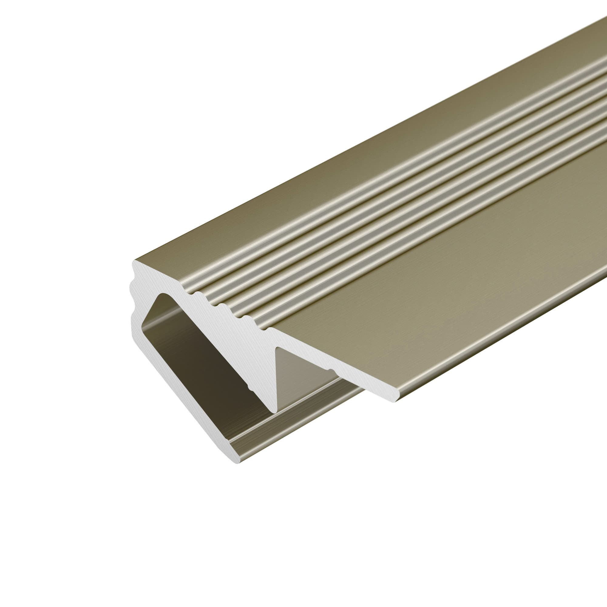 Профиль SL-MINI-SHELF-H9-2000 ANOD OLIVE GREY (Алюминий)