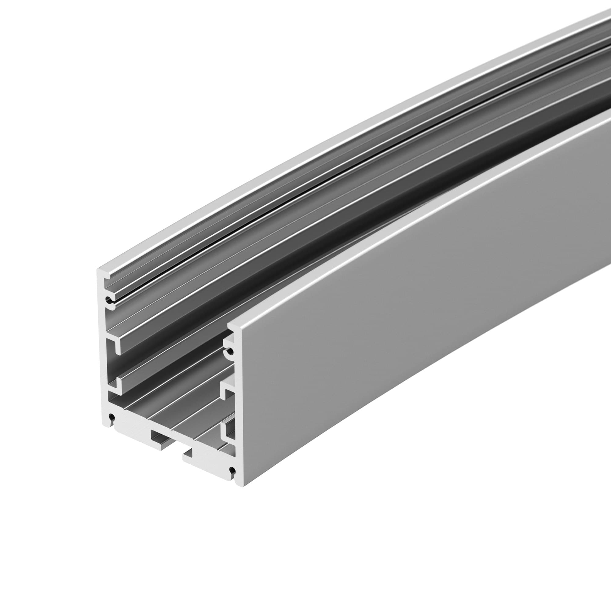 Профиль SL-ARC-3535-D1500-A45 SILVER (590мм, дуга 1 из 8) (ARL, Алюминий)