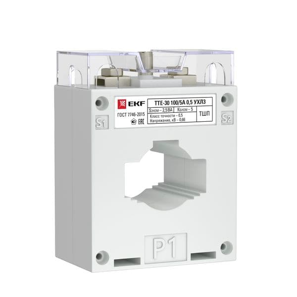 Трансформатор тока ТТЕ-30-200/5А mini класс точности 0,5 PROxima