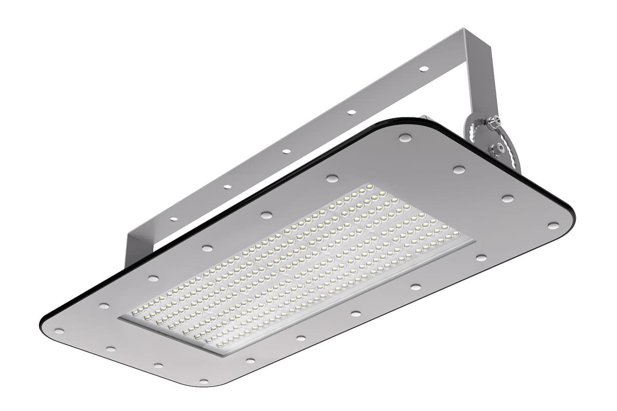 Светильник LED KEDR 2.0 TG (СБУ) 150Вт 21000Лм 5,0К КСС Д прозрачный рассеиватель стекло IP67