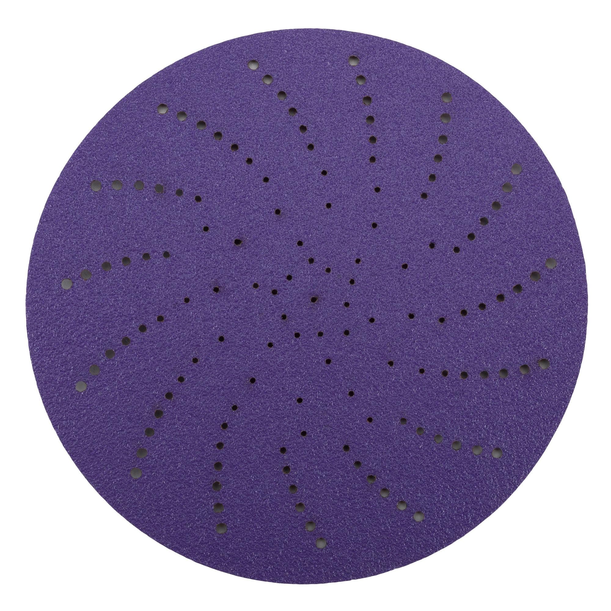 Круг абразивный c мультипылеотводом Purple, P80, PROBOS Forming CERAMIC FILM Hookit CF775, 125 мм