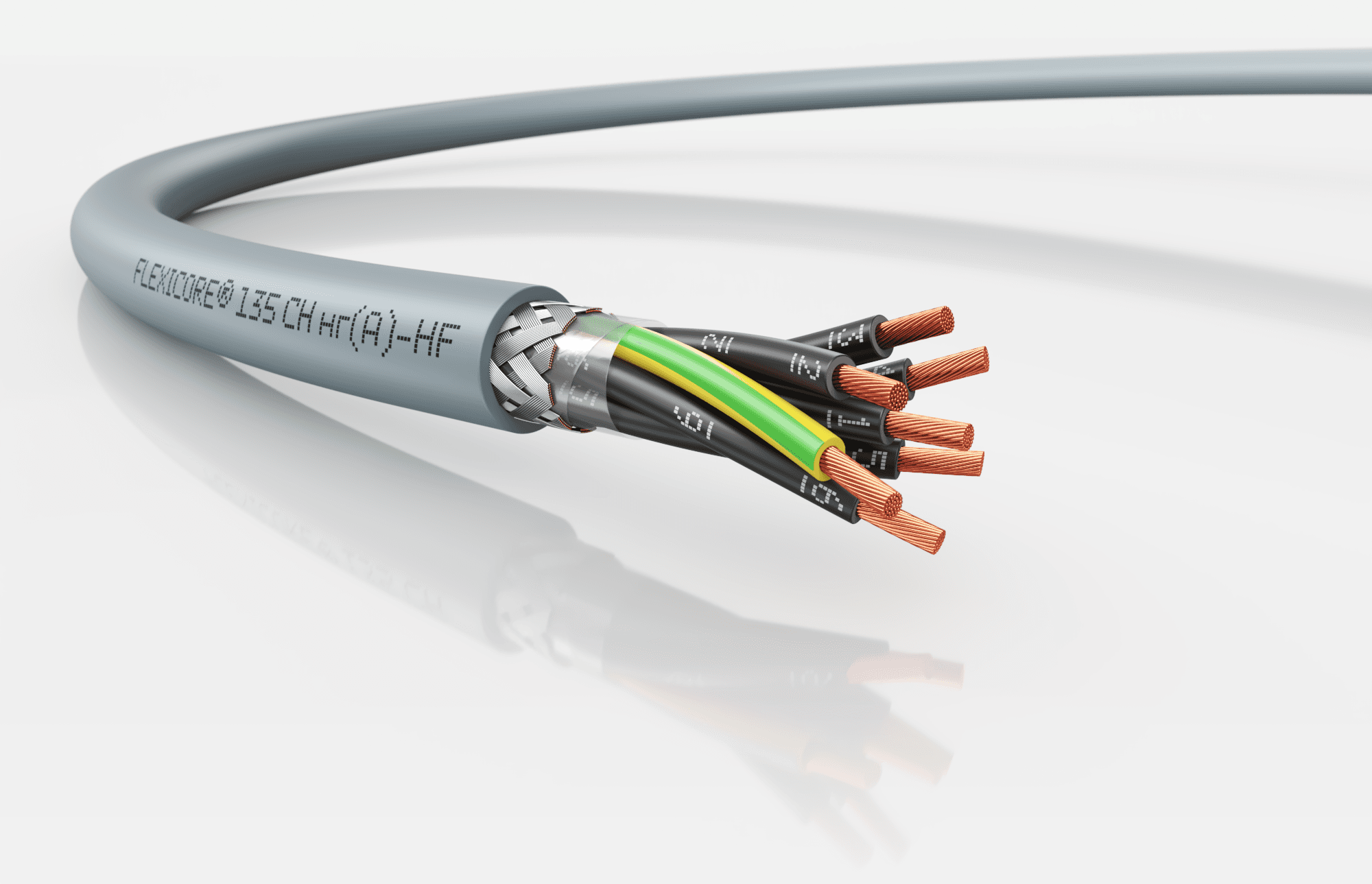 Кабель универсальный FLEXICORE 135 CH нг(A)-HF 0,6/1 кВ 7G2,5