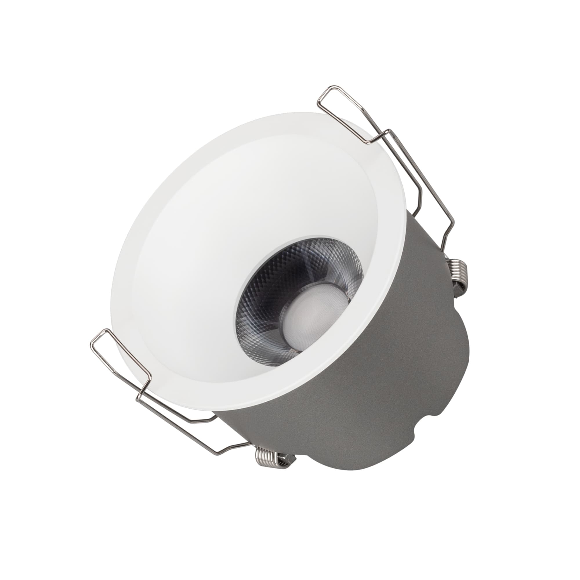 Светильник MS-HARBOR-R82-10W Warm3000 WH 24 deg 230V IP20 металл 5 лет