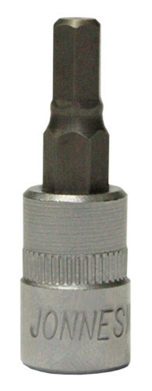 Насадка торцевая 1/4''DR с вставкой-битой шестигранной, H5, 37 мм