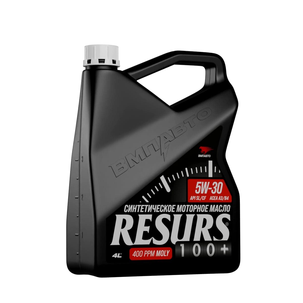 Масло моторное ВМПАВТО Resurs 5w30 (A3/B4, SL/CF), канистра 4л.