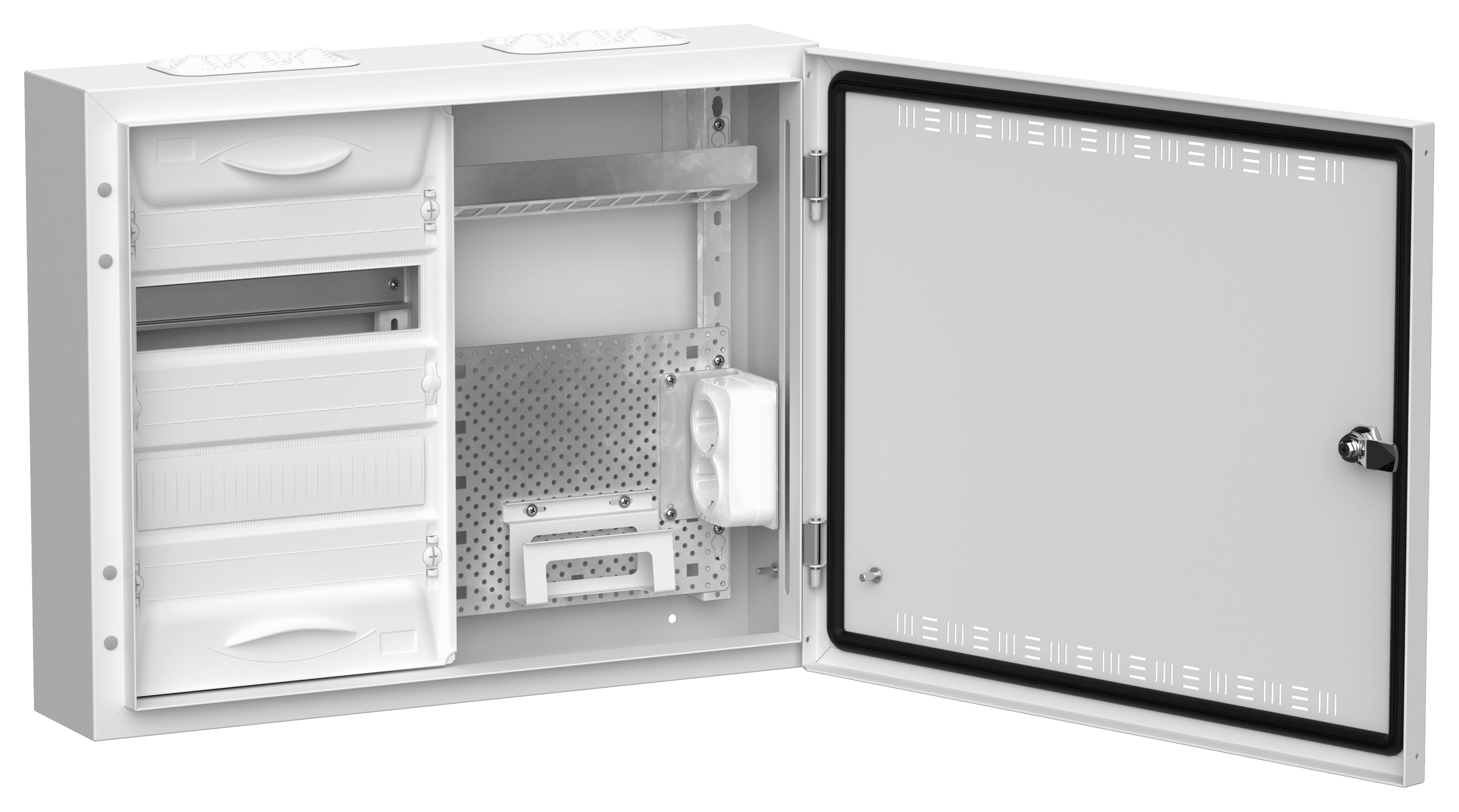 TITAN 5 Корпус комбинированный ЩРн-24 (2х24) белый IEK