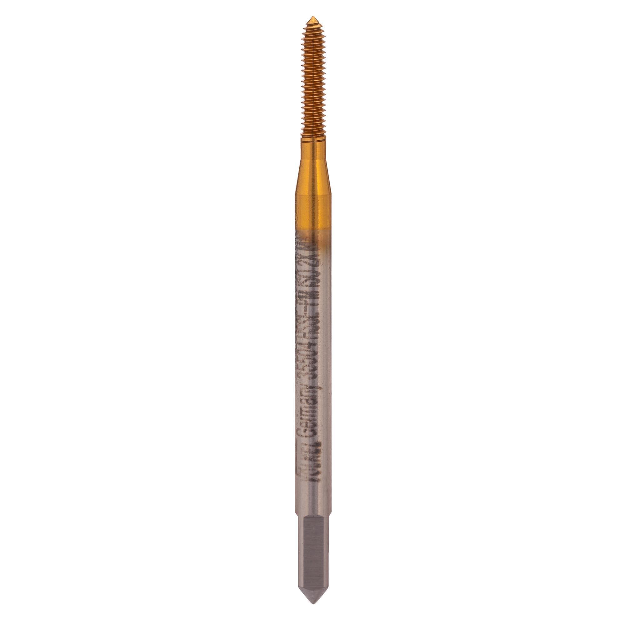 Метчик для накатки резьбы М1,6х0,35 DIN371 6h HSSE TiN