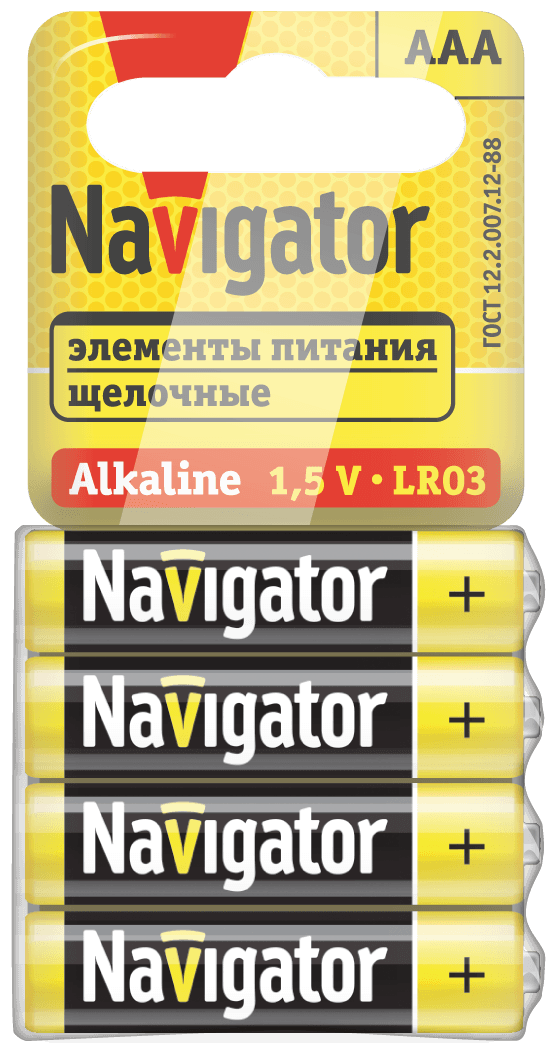 Батарейка NBT-03 (AAA LR03) 1.5V Alkaline