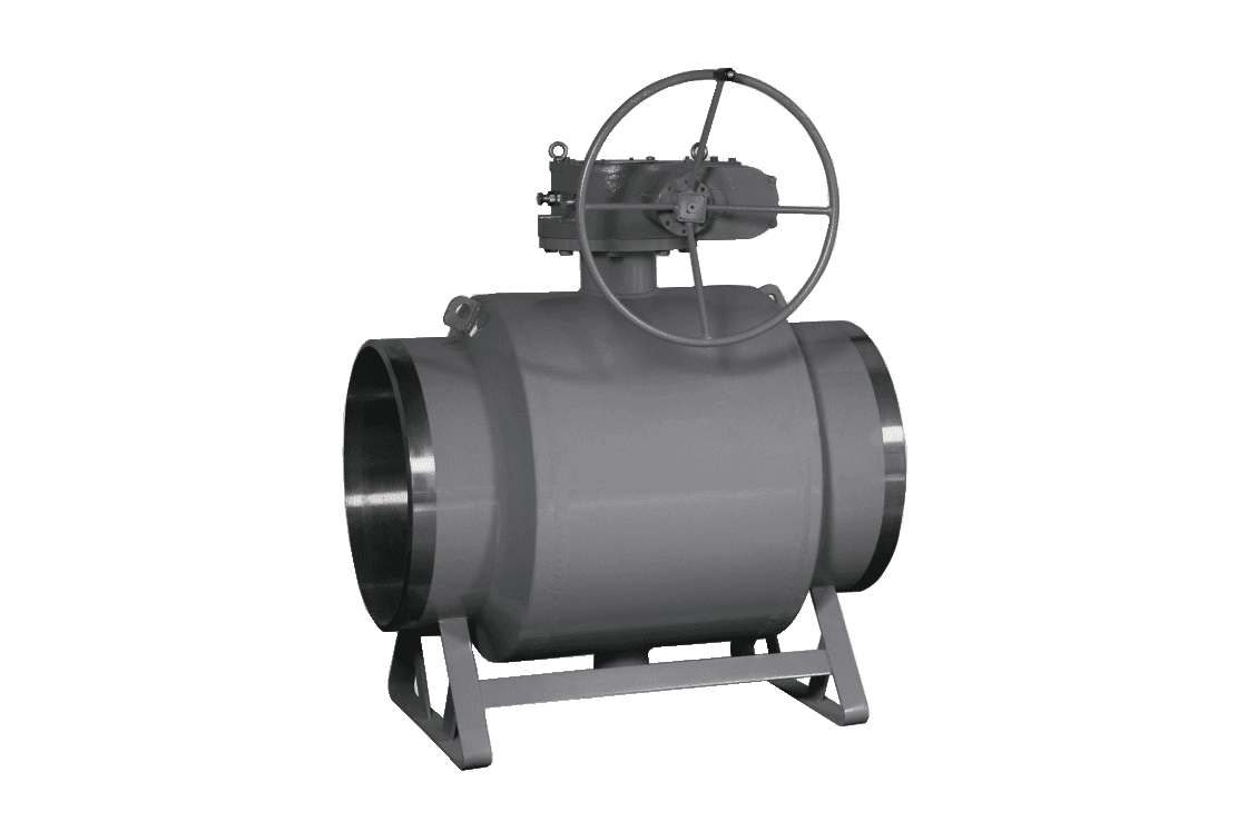 Кран шаровой DN100 PN25 FF/FB/ GF (фланцевый, под привод, полнопроходной)