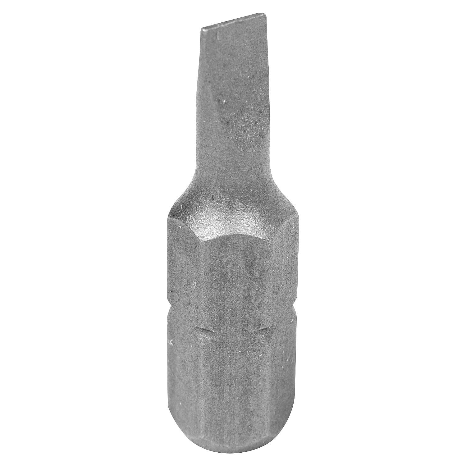 Вставка (бита) торцевая 1/4', Slotted, 4х0.5 мм, L = 25 мм