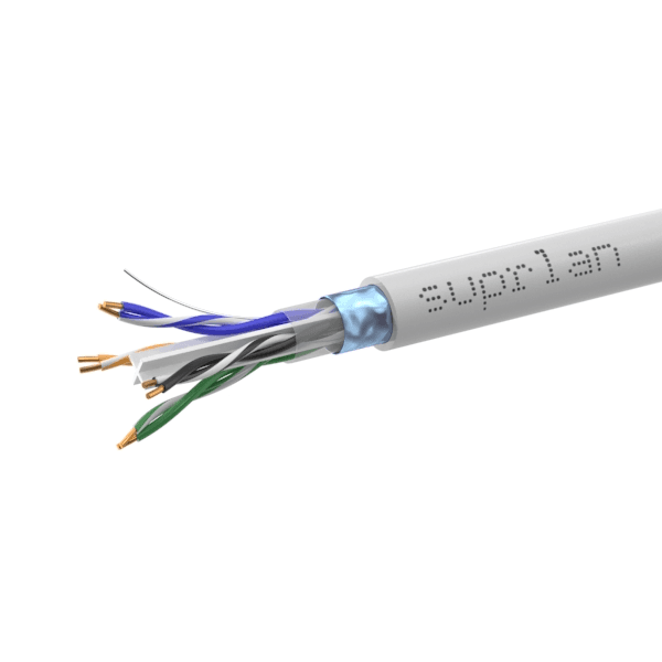 Витая пара FTP 4 пары AWG 23 Cat.6 внутренняя LSZH нг(А)-HF Cu Six (FTP 4x2x0,57 In/Cu LSZH)