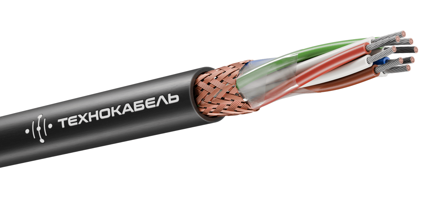 Кабель монтажный МКЭШВнг(А)-LS 4х2х1(100м) ТРТС