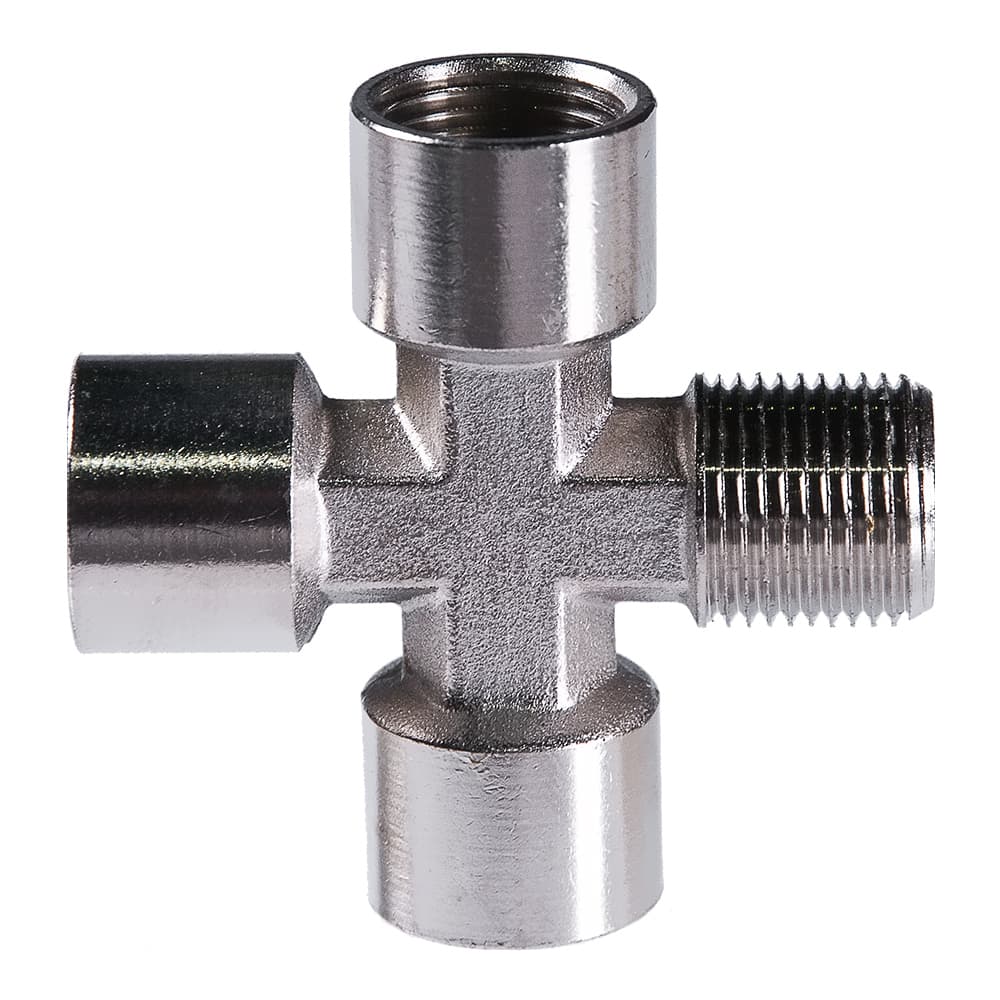 Переходник 3/8''FFFM блистер 1 шт