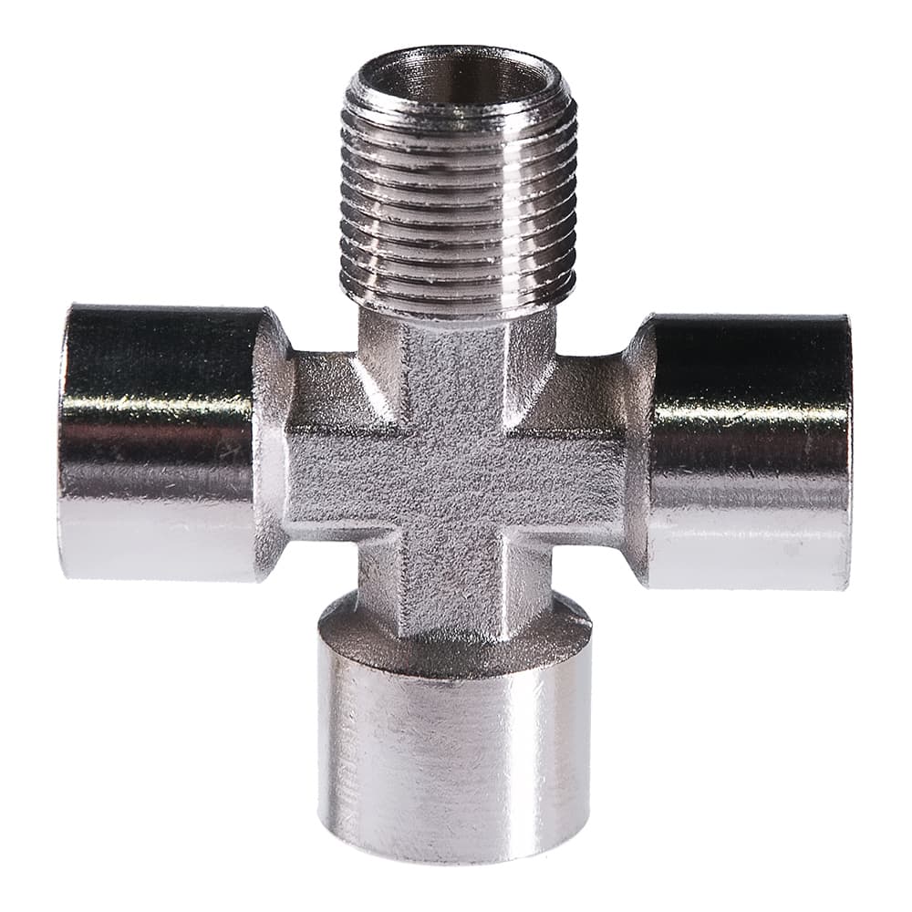 Переходник 3/8''FFFM блистер 1 шт