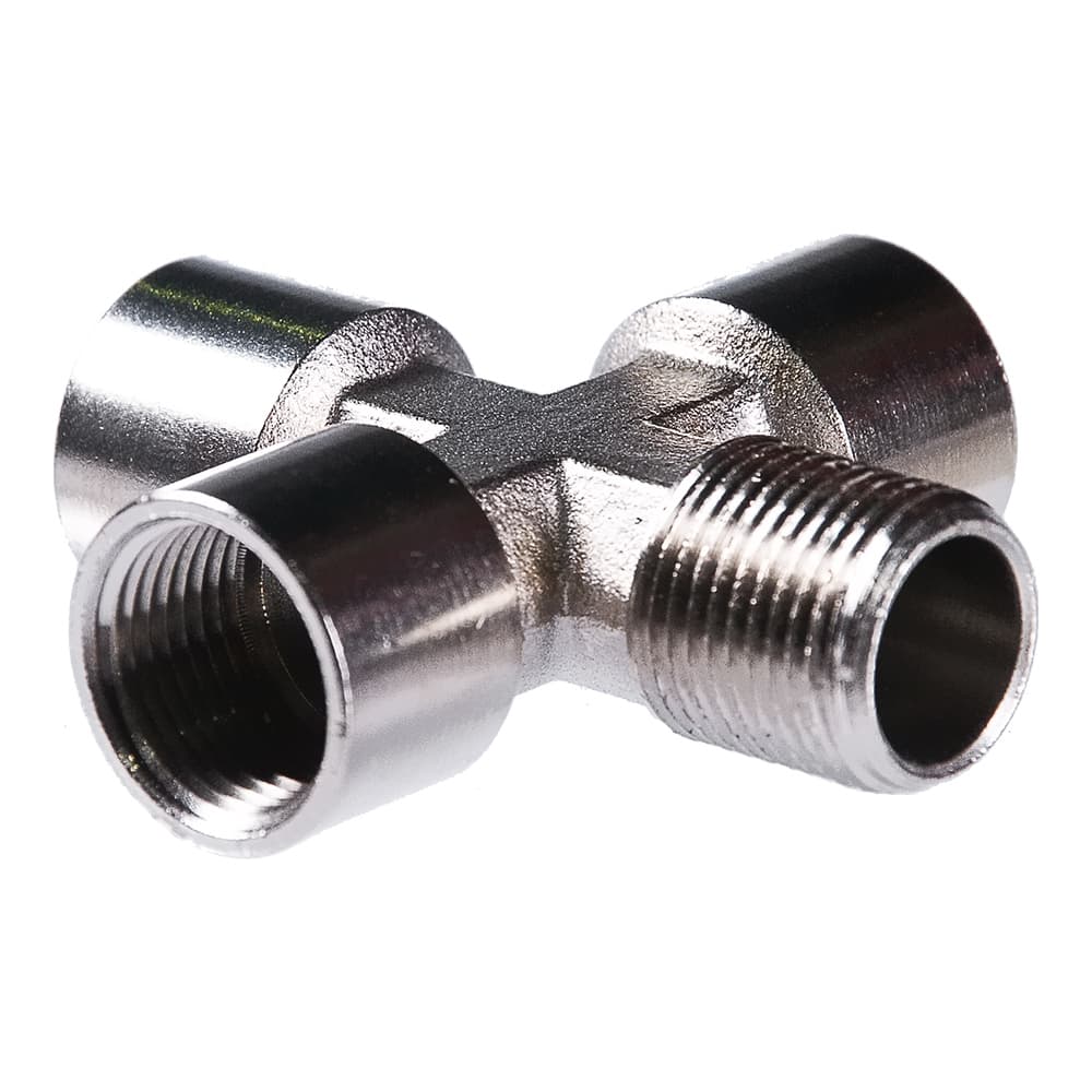 Переходник 3/8''FFFM блистер 1 шт