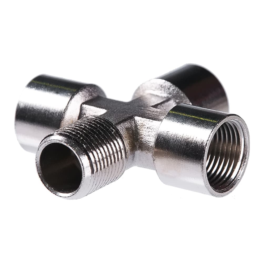 Переходник 3/8''FFFM блистер 1 шт