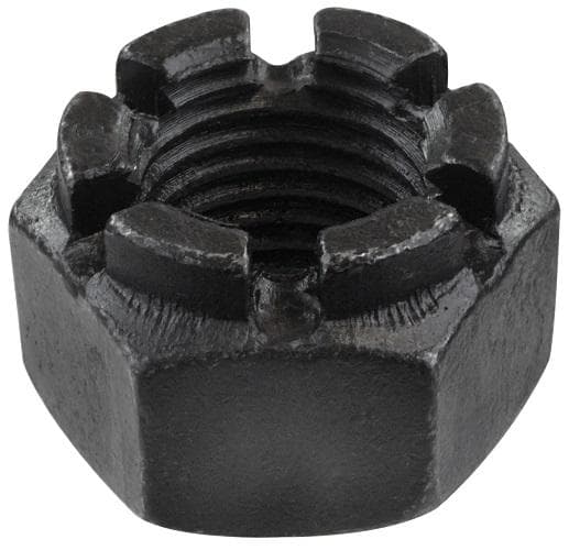 Гайка 2М22-6Н.5.35 ГОСТ 5918-73 шестигранная      корончатая