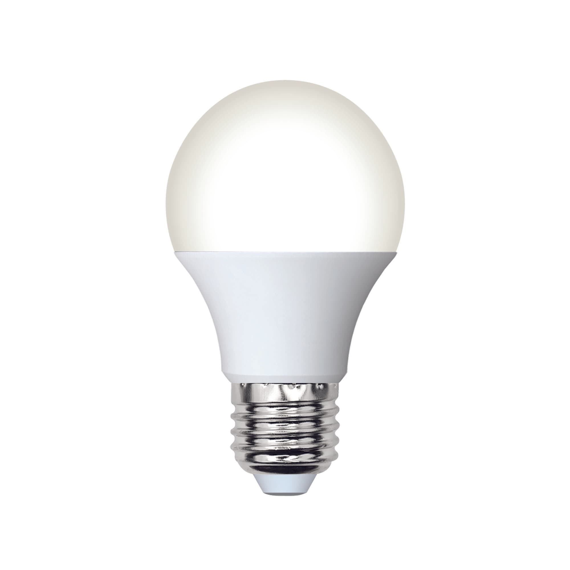 Лампа светодиодная LED-A60-5W/3000K/E27/FR/SLS Форма A матовая Теплый (3000K)
