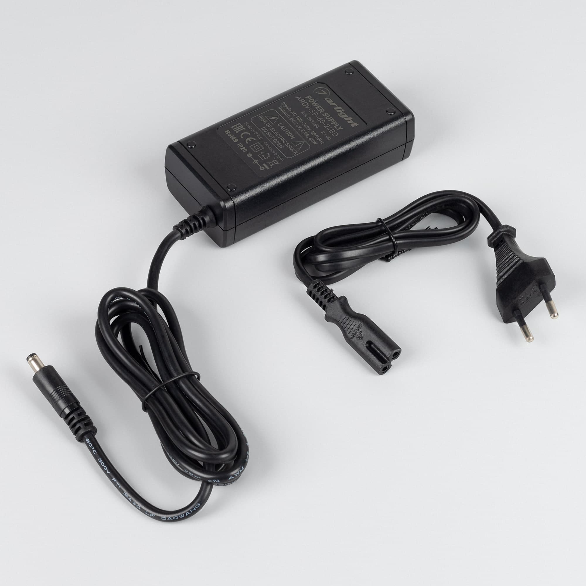 Блок питания ARDV-SP-60-24BD (24V, 2.5A, 60W) (Адаптер, 5 лет)