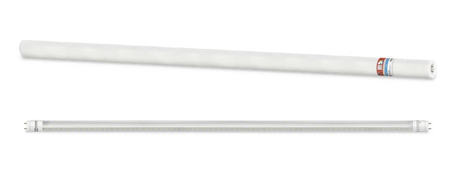 Лампа светодиодная LED-T8-П-PRO 20Вт 230В G13 6500К 2000Лм 1200мм прозрачная IN HOME
