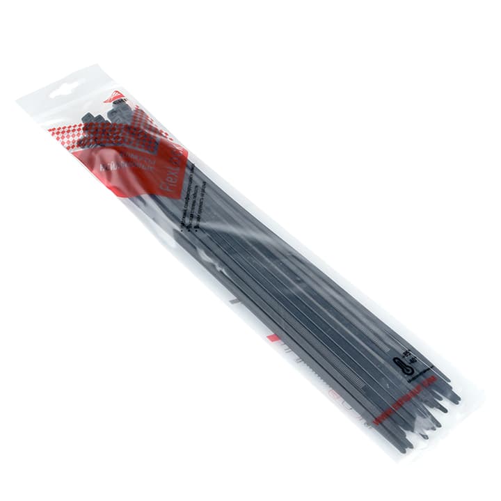 Хомут P6.6 стандартный черный 4.8x300 (50шт) FlexLock PROxima