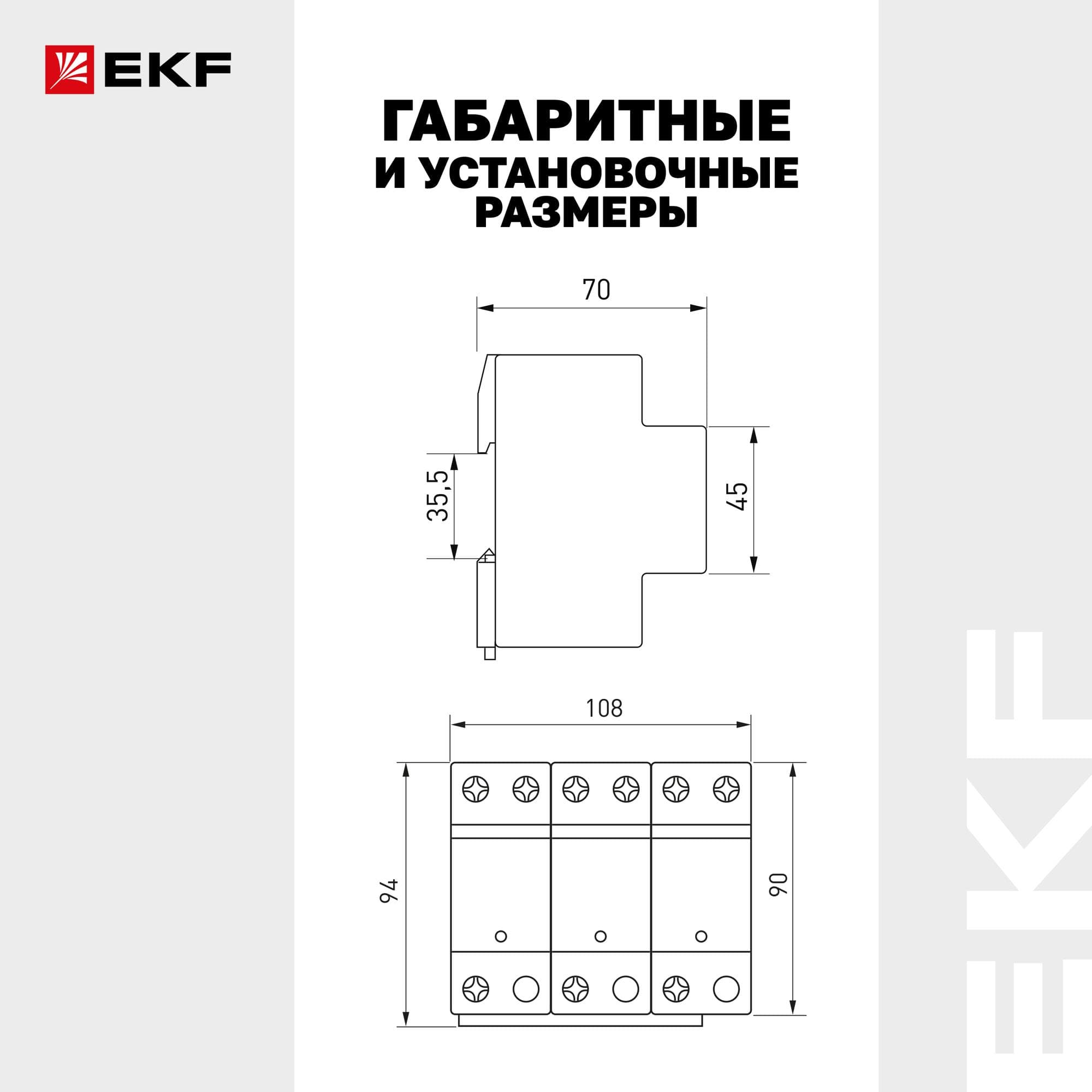 УЗИП Класс 1 Iimp 25kA (10/350?s) 3P