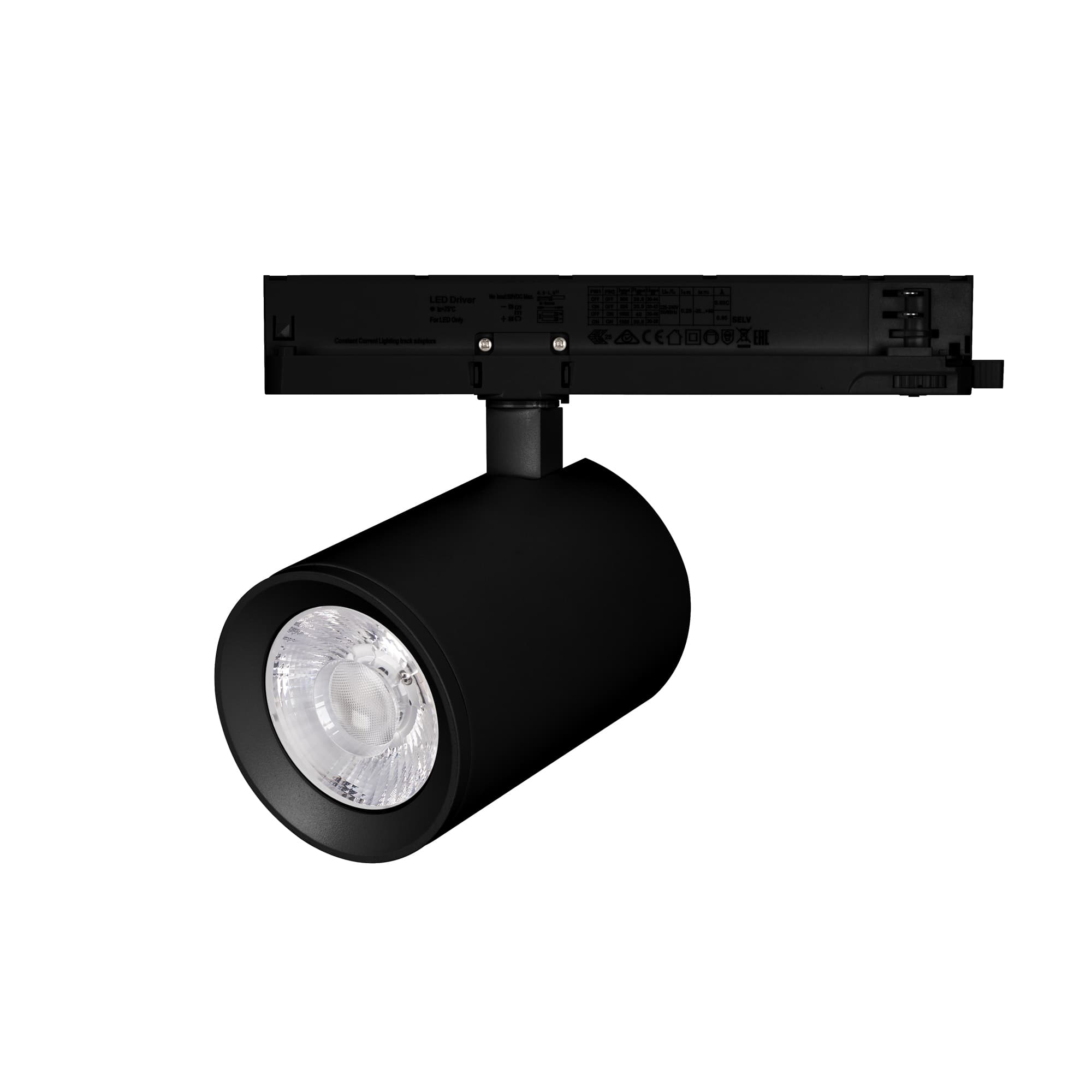 Светильник LGD-NIKA-4TR-R100-30W Day4000 (BK, 24 deg, 230V, DALI) (ARL, IP20 Металл, 5 лет)