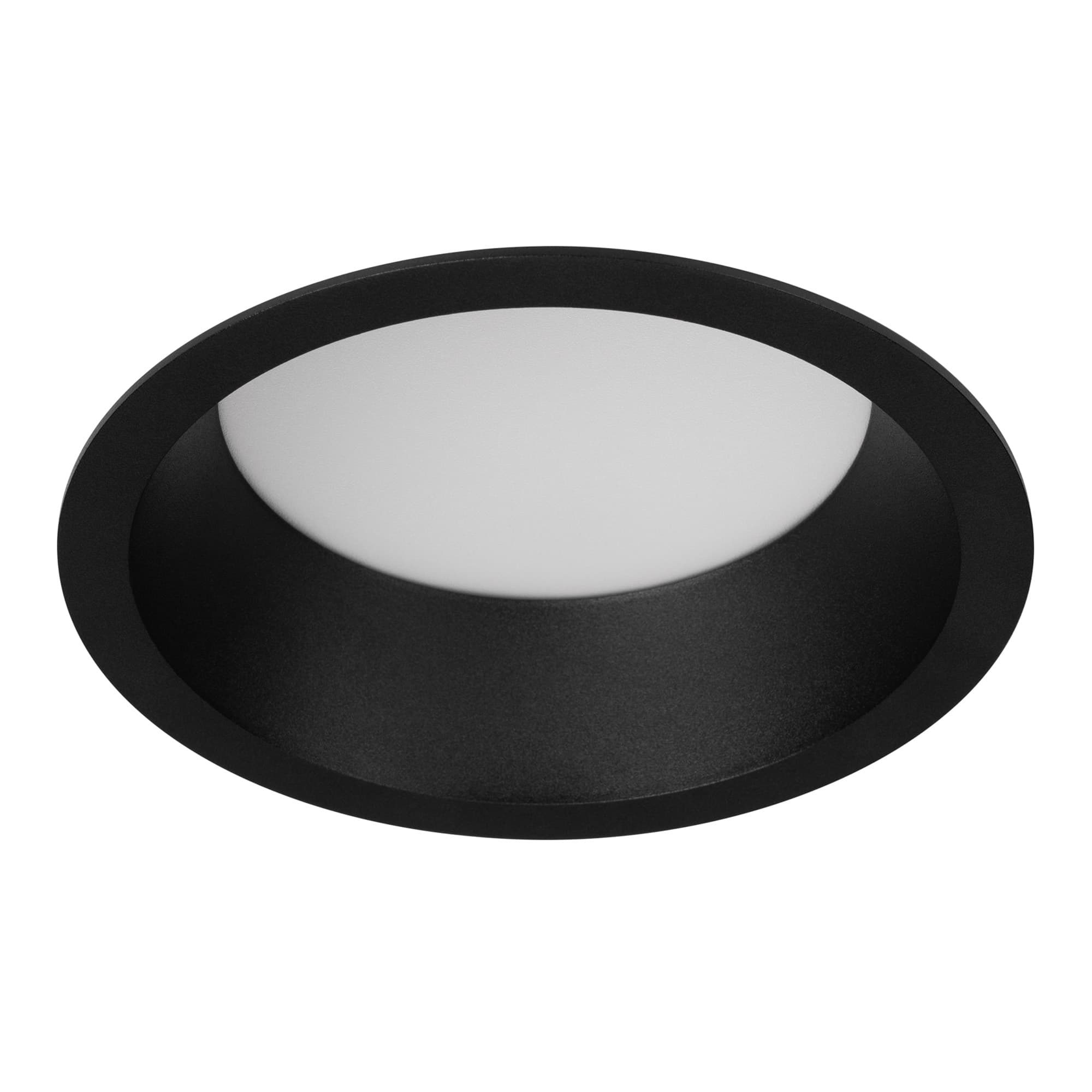 Светильник MS-DROP-BUILT-R158-30W Warm3000 BK 90 deg 230V IP54 металл 5 лет