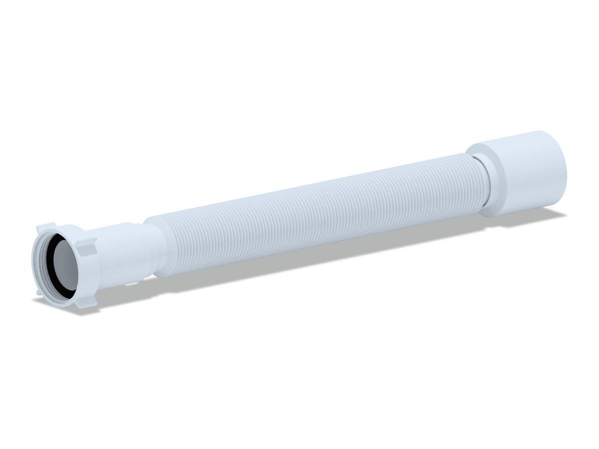 Труба гофрированная АНИ 1 1/2'X50 удлиненная