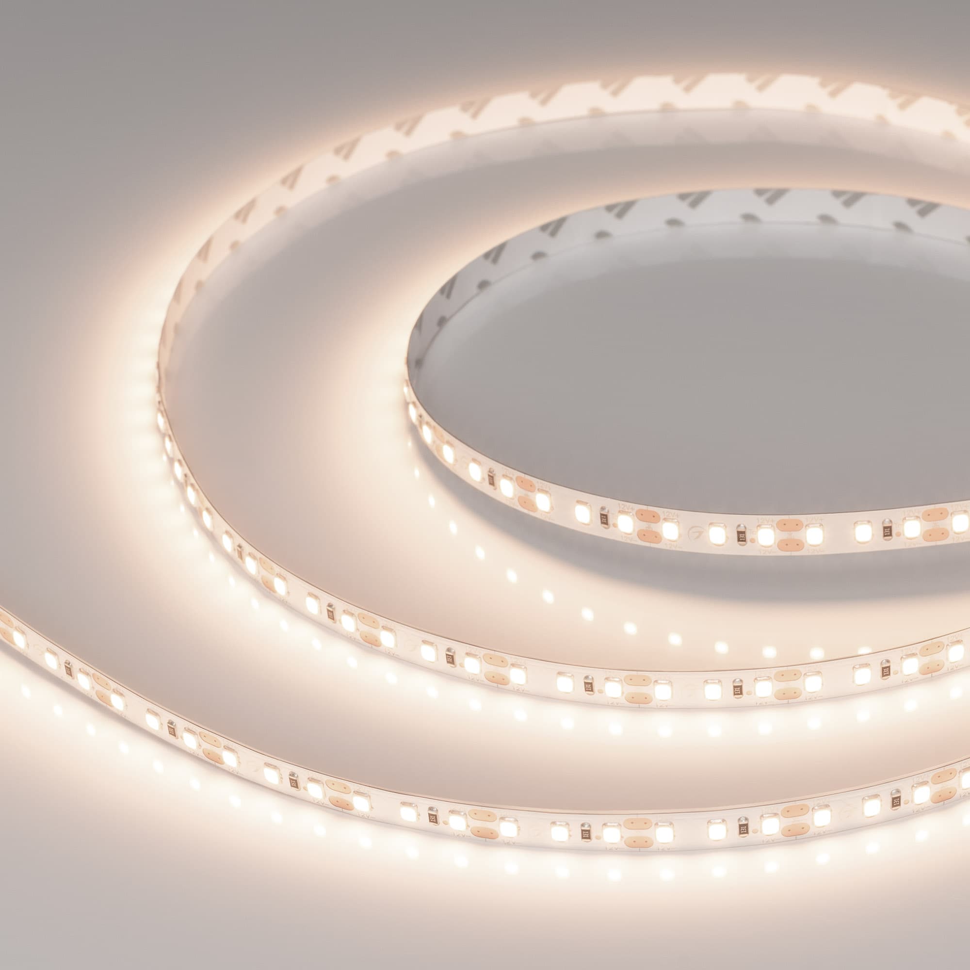 Лента светодиодная 14,4 Вт/м 12В IP20 3500K 120LED/м RT-A120-8mm SMD 2835 5 м
