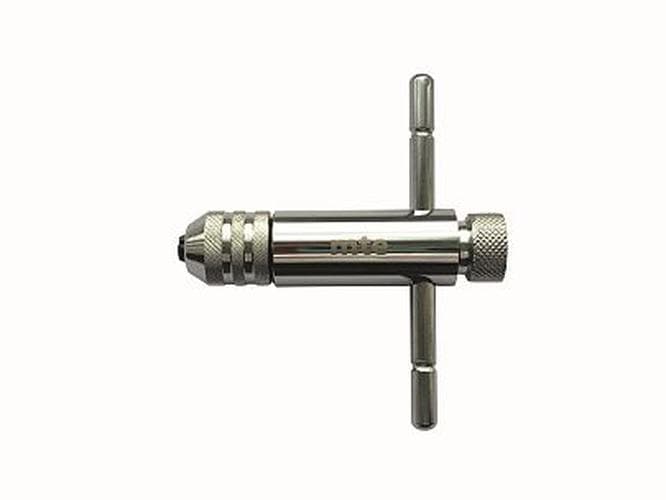 Метчикодержатель с трещоткой и уровнем PRO L85 мм M3-M8