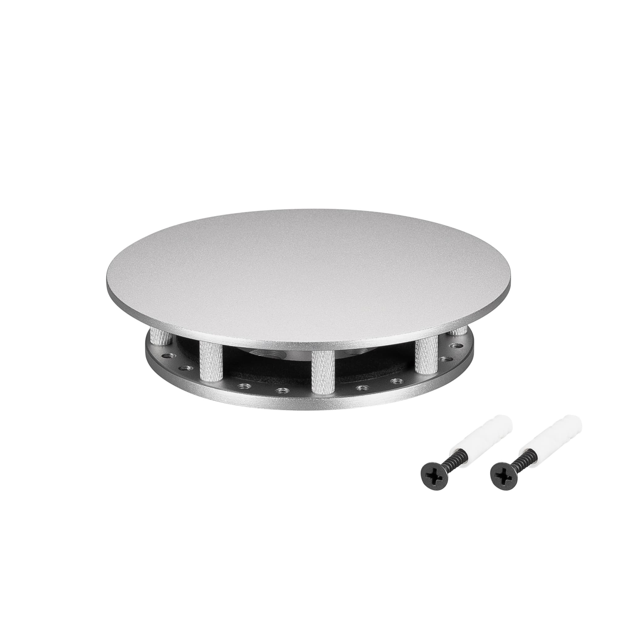 Крепление MOONLIGHT-BASE-ROUND-D18-S Silver, металл
