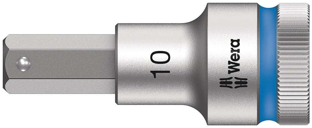 Головка торцевая со вставкой под внутренний шестигранник 8740 C Hex-Plus HF Zyklop DR 1/2 с фиксацией крепежа 10X60 мм