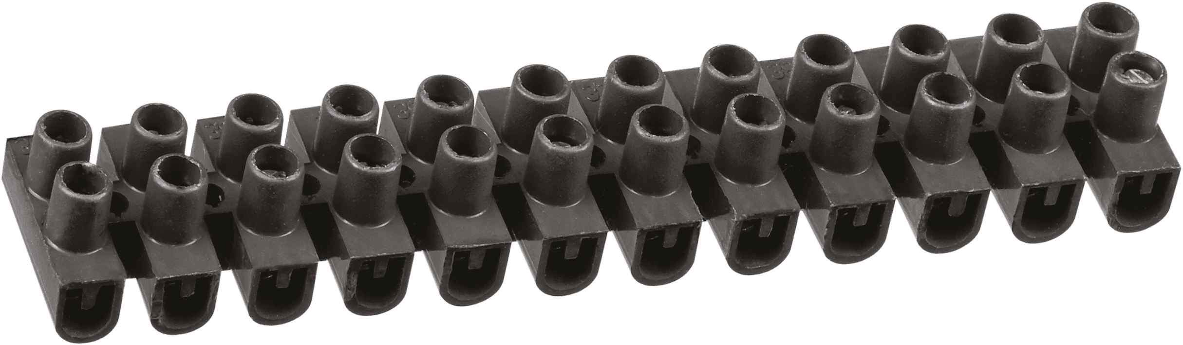 Колодка клеммная винтовая КЗВ-30 полипропилен черный OTB-UPP-S12-30-BL