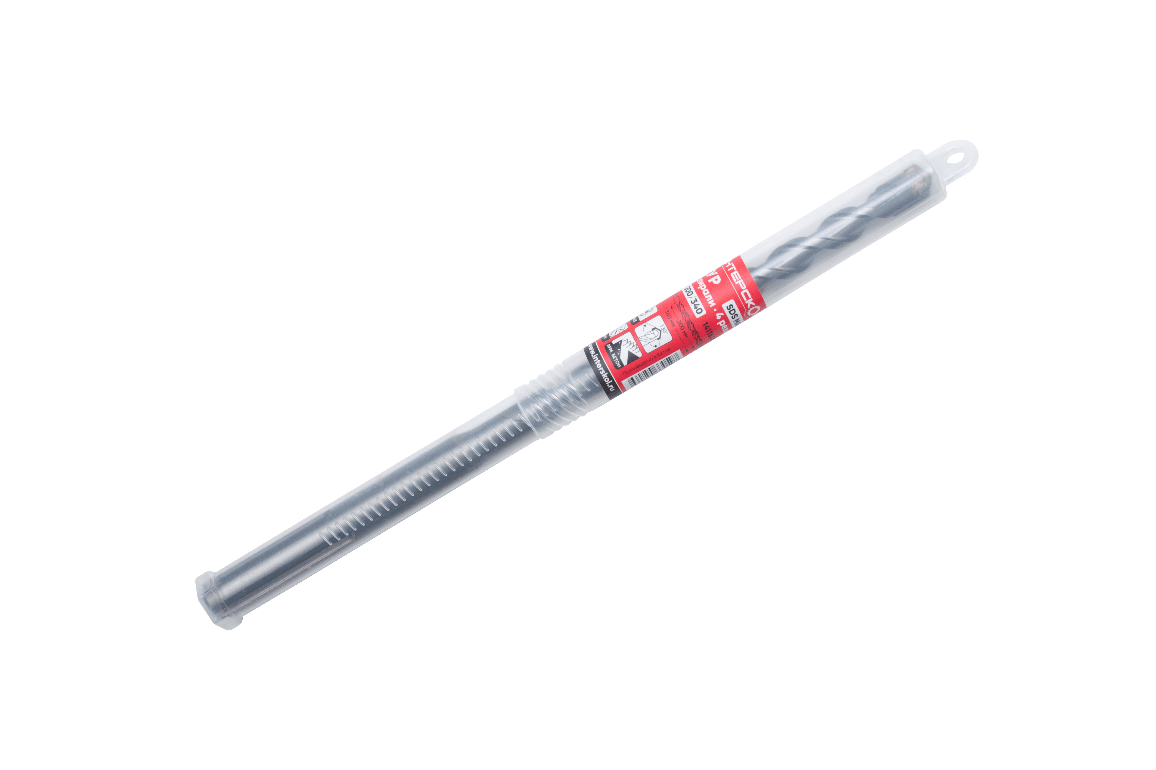 Бур SDS-Max (2 спирали, 4 резца)  16х200/340