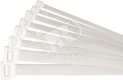 Хомуты 71 888 NCT-036-100-20/WH(20 шт)