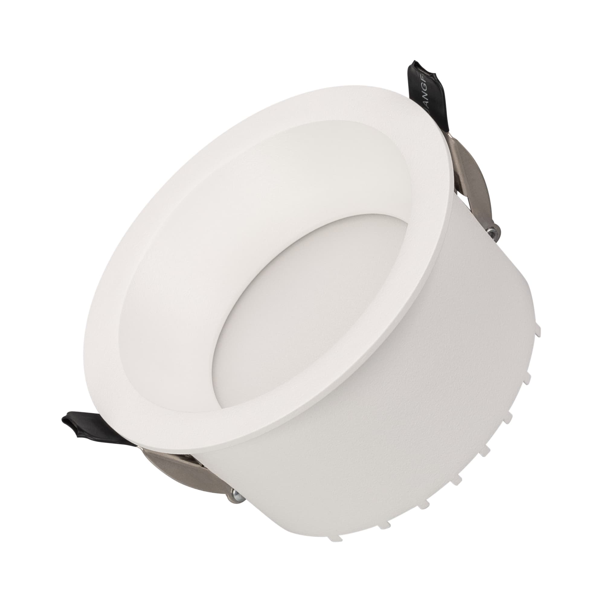Светильник MS-DROP-BUILT-R105-14W Warm3000 (WH, 85 deg, 230V) (IP54 металл, 5 лет)